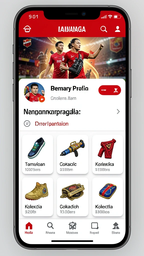 x78 - Tampilan antarmuka utama yang menarik.